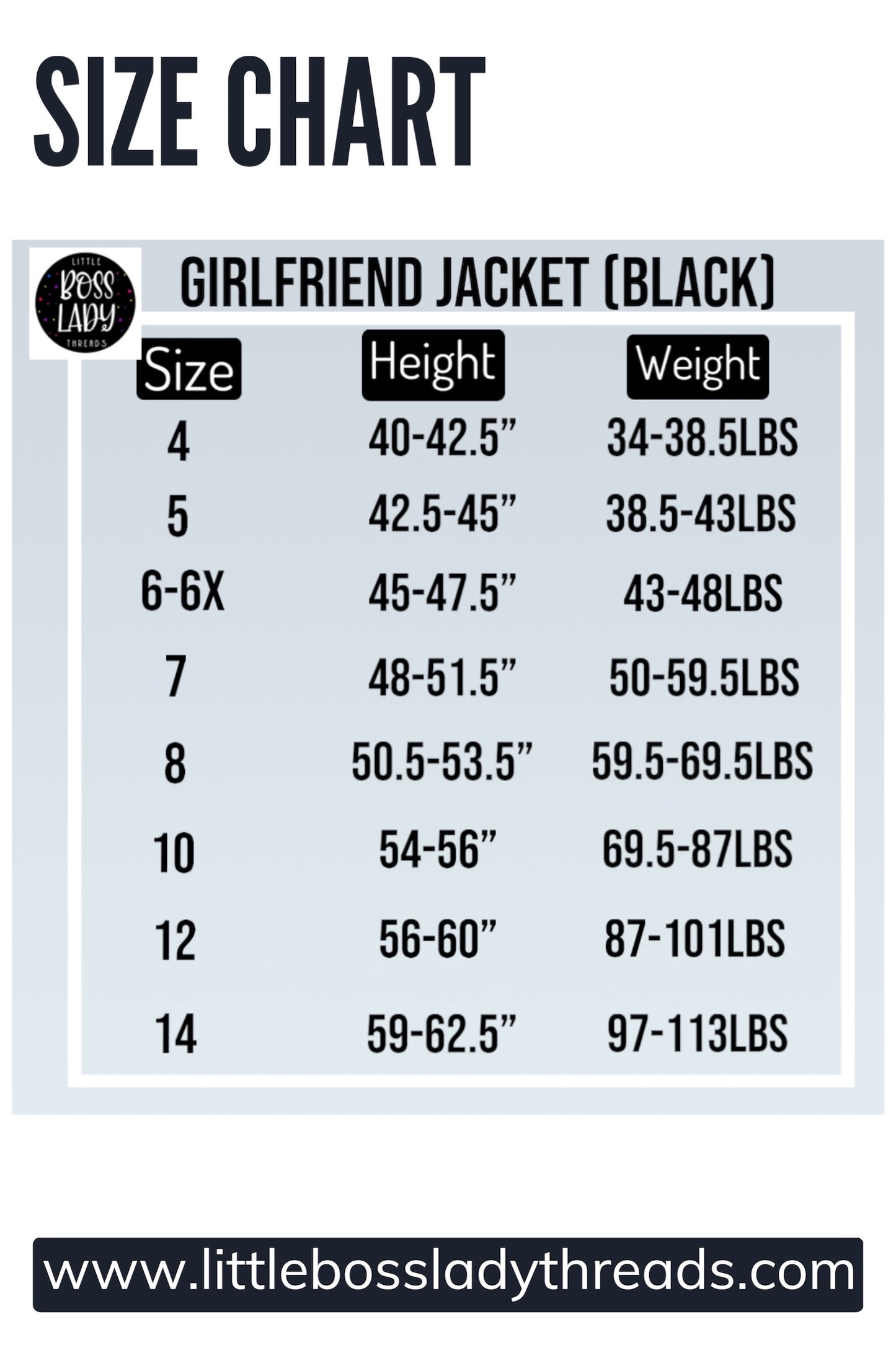 Girlfriend Jacket (BLACK)